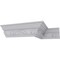 Ekena Millwork 3 1/8"H x 3 1/8"P x 4 1/2"F x 94 1/2"L, (6 1/4" Repeat) Southhampton Crown Moulding MLD03X03X04SO - alternate 4